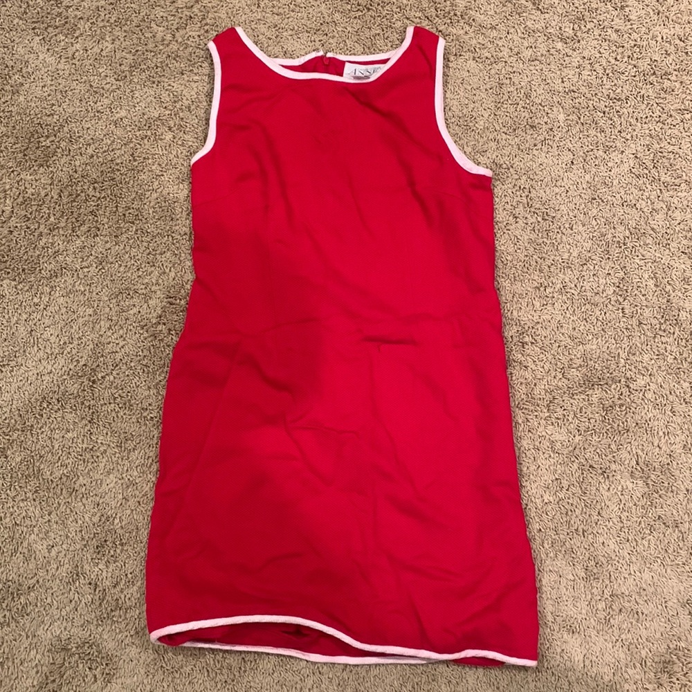 Vintage Red Mini Dress (tennis-esqe!)